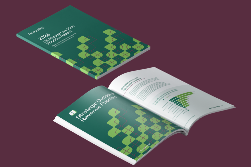 Actionstep 2026 UK Midsize Law Firm Priorities Report